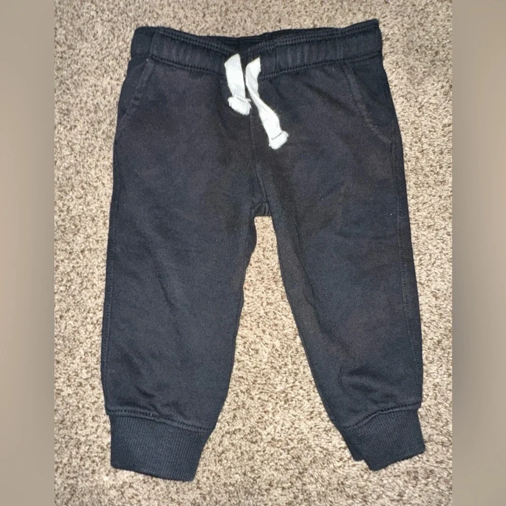 Kids Carter's black Jogger Pants